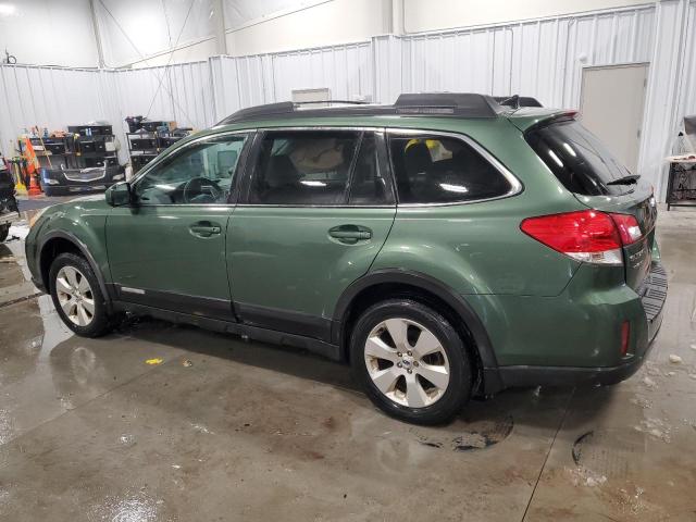 4S4BRCKC5C3246628 - 2012 SUBARU OUTBACK 2.5I LIMITED GREEN photo 2