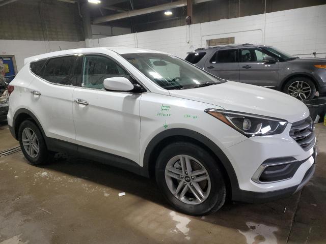 5NMZTDLB1JH092868 - 2018 HYUNDAI SANTA FE S WHITE photo 4