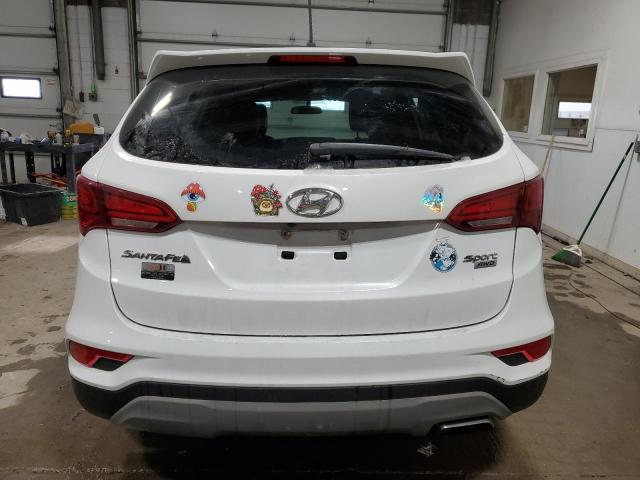 5NMZTDLB1JH092868 - 2018 HYUNDAI SANTA FE S WHITE photo 6