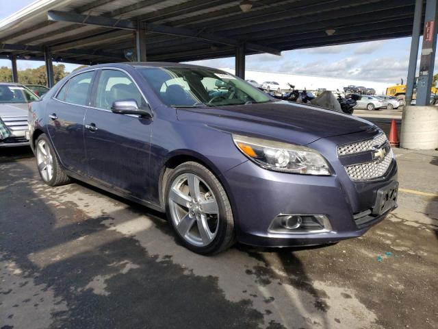 1G11J5SX8DF199058 - 2013 CHEVROLET MALIBU LTZ BLUE photo 4