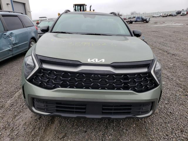 5XYK7CAF1PG071205 - 2023 KIA SPORTAGE X-PRO GREEN photo 5