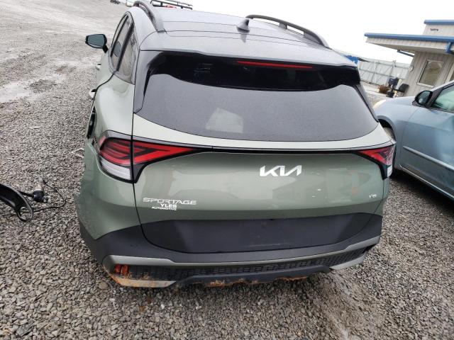 5XYK7CAF1PG071205 - 2023 KIA SPORTAGE X-PRO GREEN photo 6