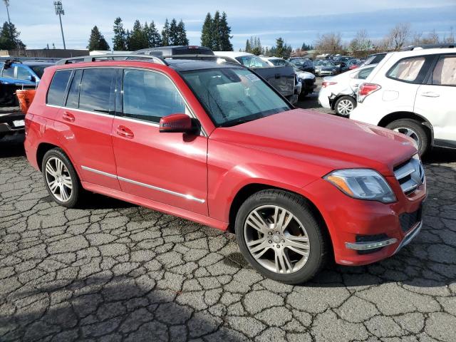 WDCGG8JB4EG250021 - 2014 MERCEDES-BENZ GLK 350 4MATIC RED photo 4