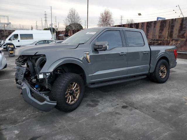 1FTEW1E83MFC63708 - 2021 FORD F150 SUPERCREW GRAY photo 1