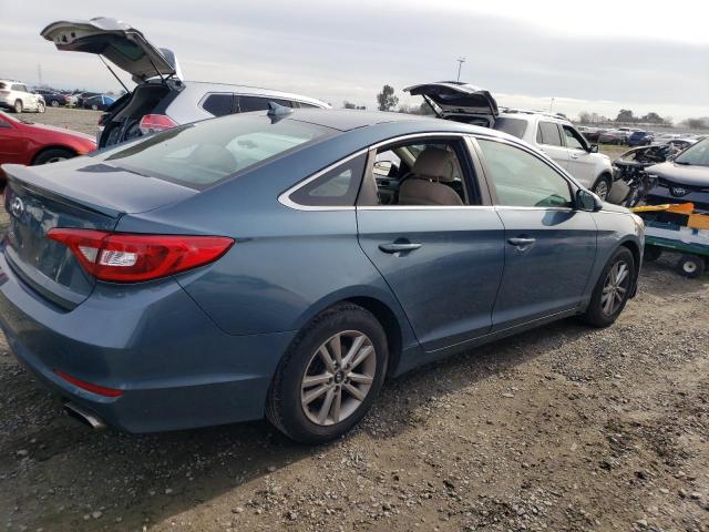 5NPE24AF0GH403368 - 2016 HYUNDAI SONATA SE TEAL photo 3