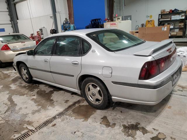 2G1WH55K729234812 - 2002 CHEVROLET IMPALA LS SILVER photo 2