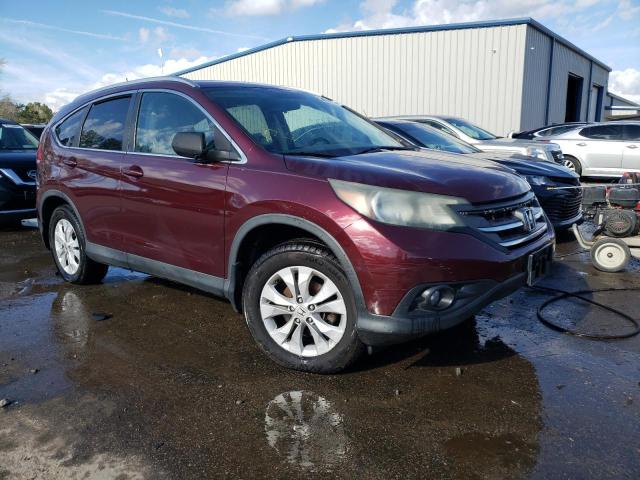 5J6RM3H77EL021569 - 2014 HONDA CR-V EXL BURGUNDY photo 4