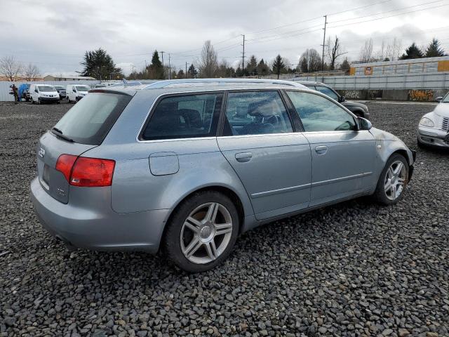 WAUKF78E56A268235 - 2006 AUDI A4 2.0T AVANT QUATTRO SILVER photo 3