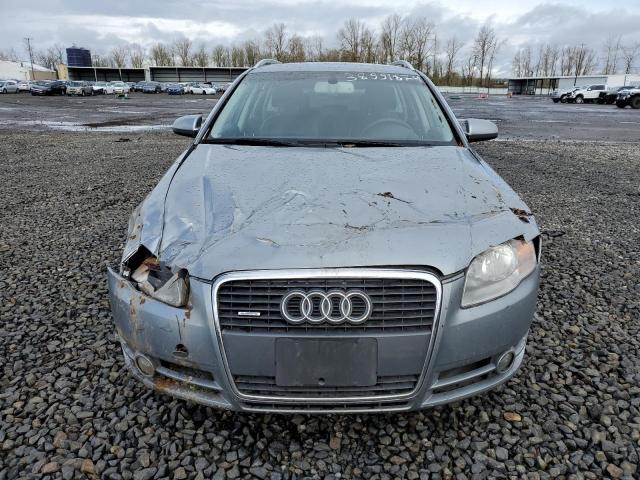 WAUKF78E56A268235 - 2006 AUDI A4 2.0T AVANT QUATTRO SILVER photo 5