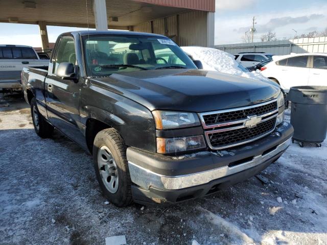 3GCEC14XX7G193936 - 2007 CHEVROLET SILVERADO C1500 CLASSIC BLACK photo 4