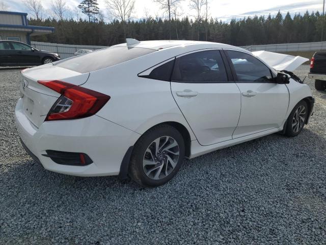 19XFC2F78HE025281 - 2017 HONDA CIVIC EX WHITE photo 3