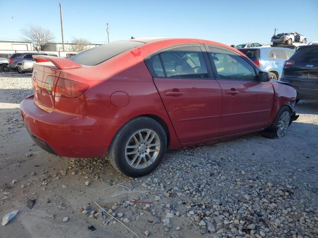 JM1BK12F761419315 - 2006 MAZDA 3 I RED photo 3