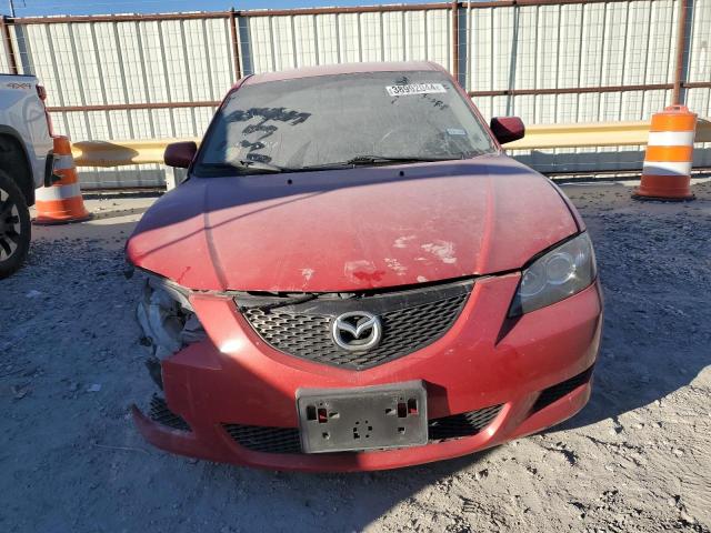 JM1BK12F761419315 - 2006 MAZDA 3 I RED photo 5