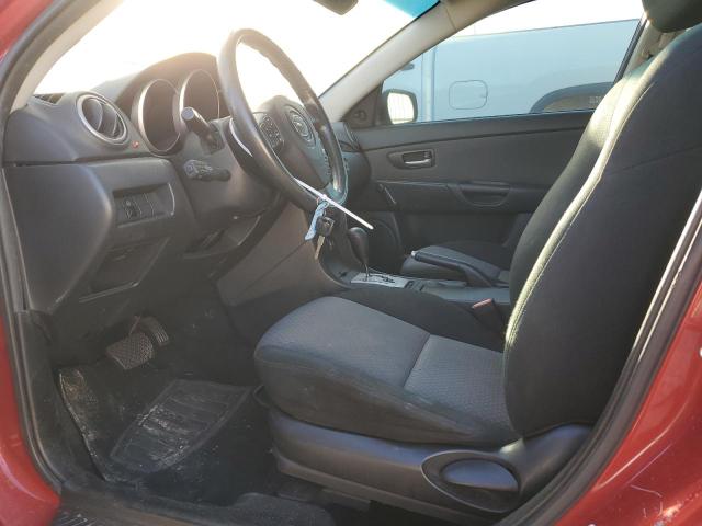 JM1BK12F761419315 - 2006 MAZDA 3 I RED photo 7