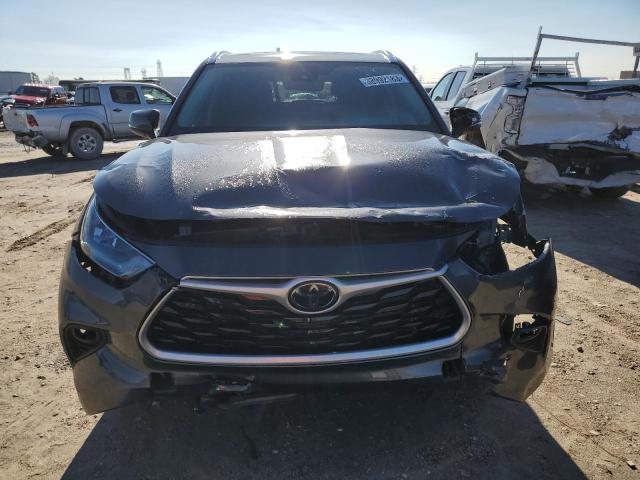 5TDGZRAH1LS014858 - 2020 TOYOTA HIGHLANDER XLE 灰色 照片 5