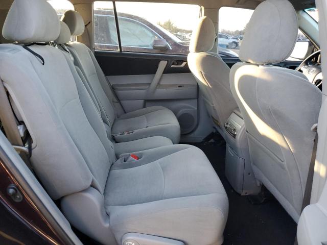 5TDBK3EH2DS192527 - 2013 TOYOTA HIGHLANDER BASE Бордовый фото 10