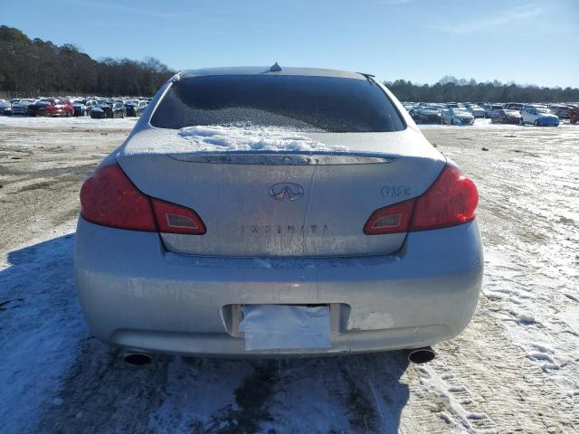 JNKBV61F18M261060 - 2008 INFINITI G35 SILVER photo 6