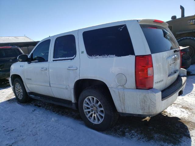 1GNFK13508R236986 - 2008 CHEVROLET TAHOE K1500 HYBRID WHITE photo 2