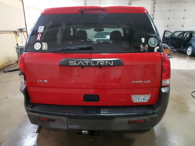 5GZCZ63485S807770 - 2005 SATURN VUE RED photo 6