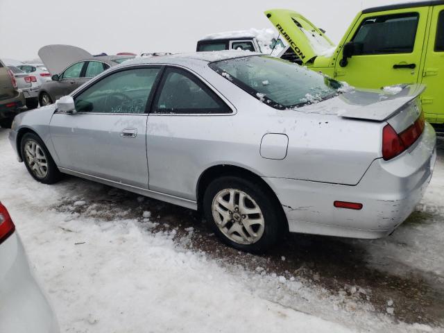 1HGCG22572A032570 - 2002 HONDA ACCORD EX SILVER photo 2