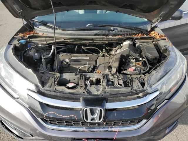 2HKRM4H32FH696504 - 2015 HONDA CR-V LX GRAY photo 11