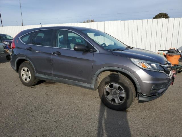 2HKRM4H32FH696504 - 2015 HONDA CR-V LX GRAY photo 4