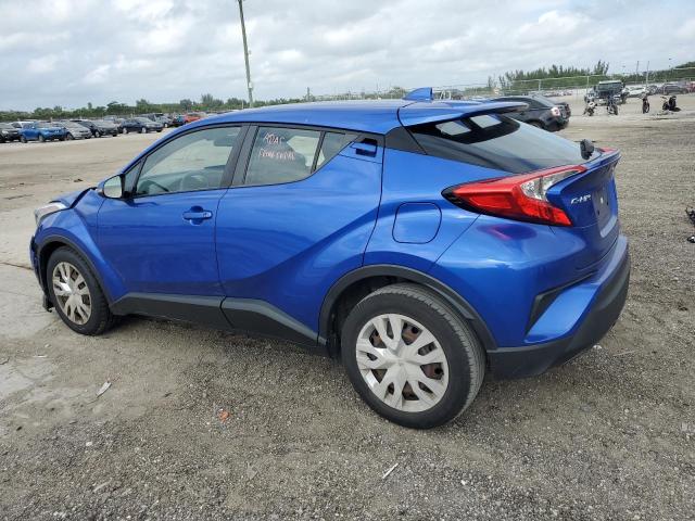 NMTKHMBXXKR099878 - 2019 TOYOTA C-HR XLE BLUE photo 2