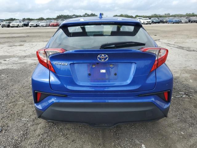 NMTKHMBXXKR099878 - 2019 TOYOTA C-HR XLE BLUE photo 6