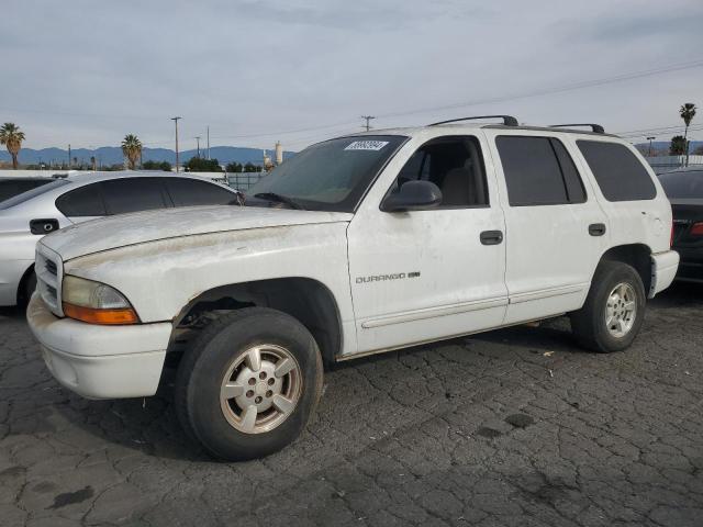 1B4HR28N21F583400 - 2001 DODGE DURANGO WHITE photo 1