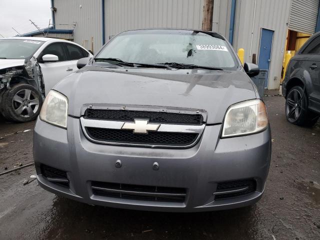 KL1TD56E29B317546 - 2009 CHEVROLET AVEO LS 灰色 照片 5