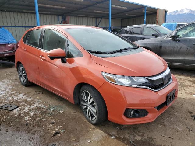 3HGGK5H84KM705806 - 2019 HONDA FIT EX ORANGE photo 4