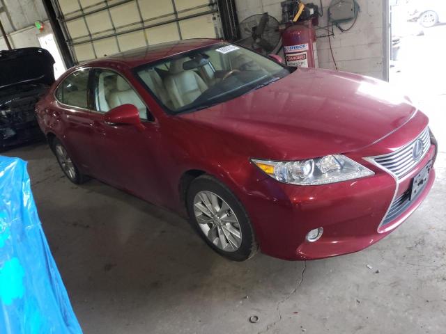 JTHBW1GG4E2050622 - 2014 LEXUS ES 300H RED photo 4