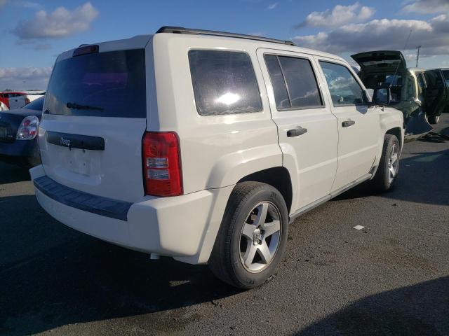 1J4NT2GA4AD639543 - 2010 JEEP PATRIOT SPORT WHITE photo 3