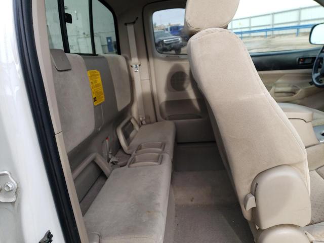 5TEUU42N18Z526459 - 2008 TOYOTA TACOMA ACCESS CAB თეთრი ფოტო 10