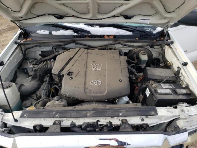 5TEUU42N18Z526459 - 2008 TOYOTA TACOMA ACCESS CAB თეთრი ფოტო 11