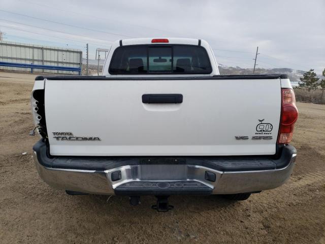 5TEUU42N18Z526459 - 2008 TOYOTA TACOMA ACCESS CAB თეთრი ფოტო 6
