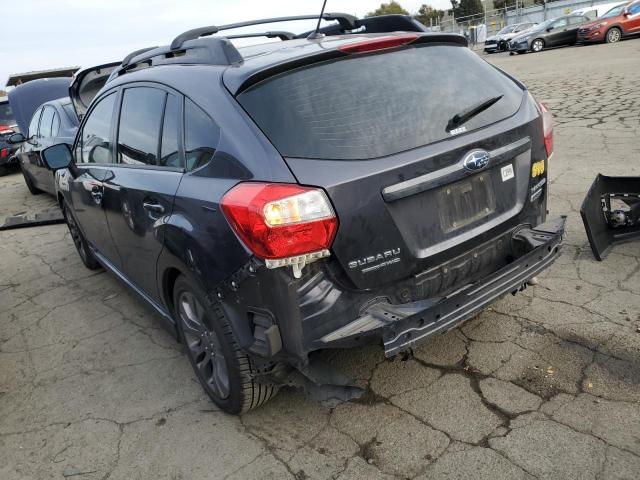 JF1GPAL61E8248319 - 2014 SUBARU IMPREZA SPORT PREMIUM GRAY photo 2