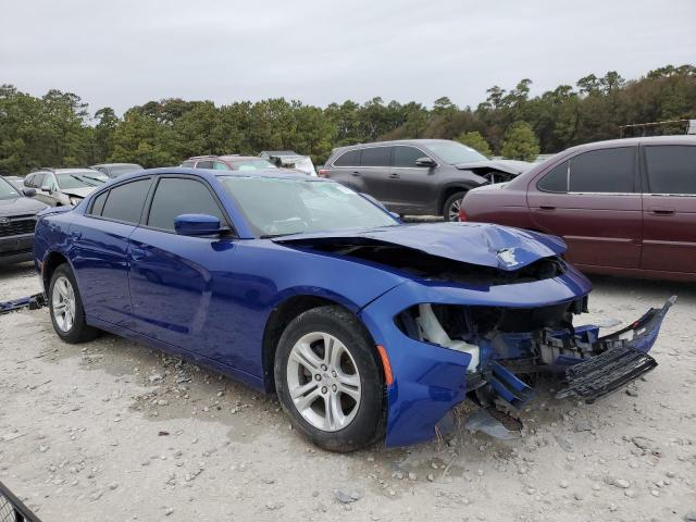 2C3CDXBG4KH745745 - 2019 DODGE CHARGER SXT BLUE photo 4