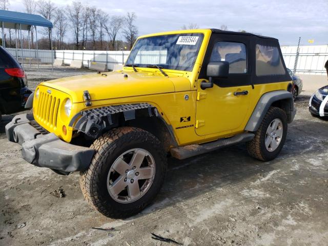 1J8FA24158L504682 - 2008 JEEP WRANGLER X YELLOW photo 1