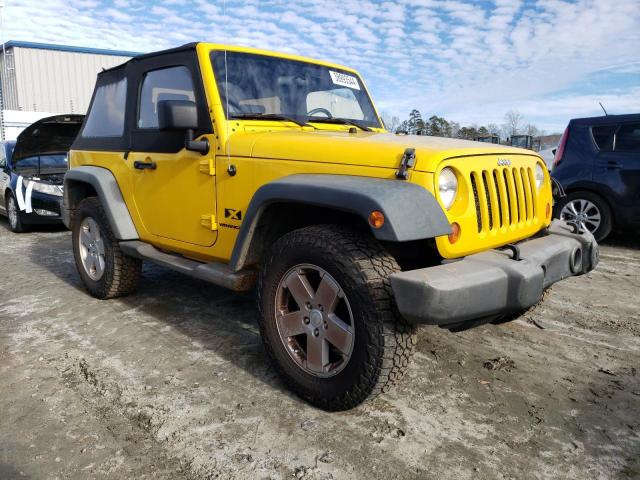 1J8FA24158L504682 - 2008 JEEP WRANGLER X YELLOW photo 4