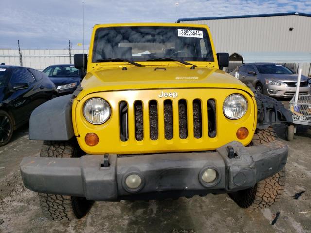 1J8FA24158L504682 - 2008 JEEP WRANGLER X YELLOW photo 5