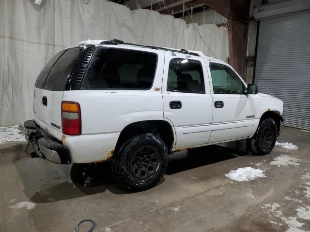 1GNEK13T1YJ186401 - 2000 CHEVROLET TAHOE K1500 WHITE photo 3