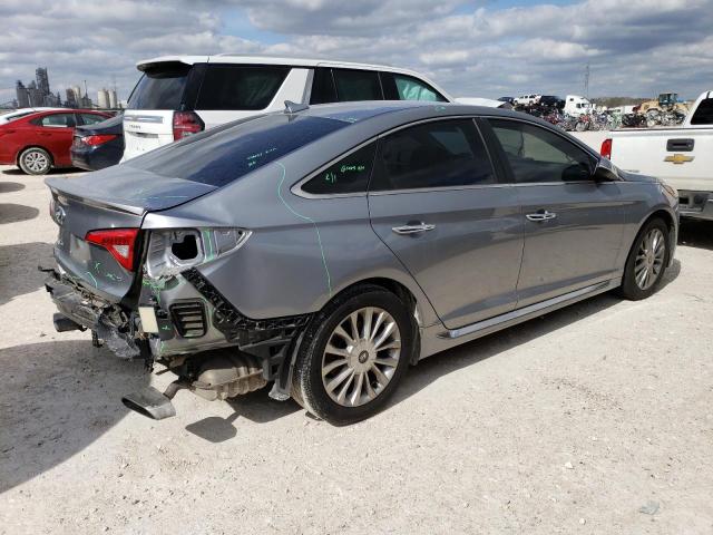 5NPE34AF1FH095705 - 2015 HYUNDAI SONATA SPORT SILVER photo 3