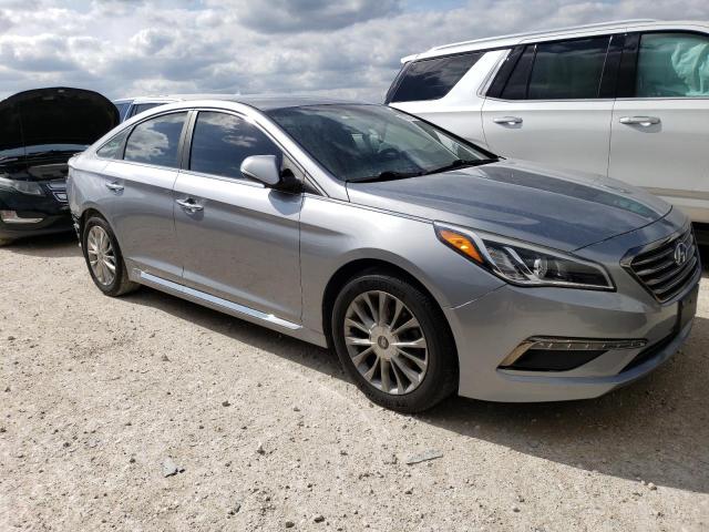 5NPE34AF1FH095705 - 2015 HYUNDAI SONATA SPORT SILVER photo 4