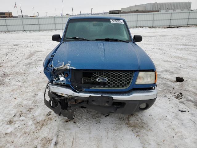 1FTZR15E61PA92182 - 2001 FORD RANGER SUPER CAB BLUE photo 5