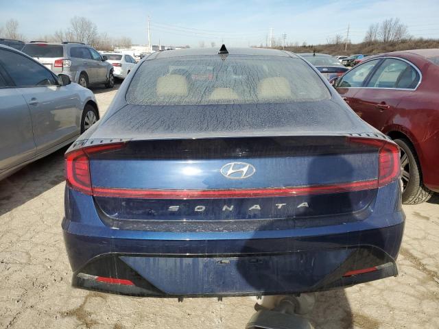 5NPEF4JA2LH051865 - 2020 HYUNDAI SONATA SEL BLUE photo 6