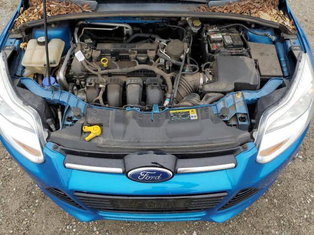 1FAHP3K21CL295312 - 2012 FORD FOCUS SE BLUE photo 11