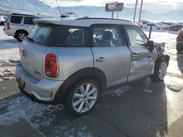 WMWZC5C54DWP31128 - 2013 MINI COOPER S COUNTRYMAN SILVER photo 3