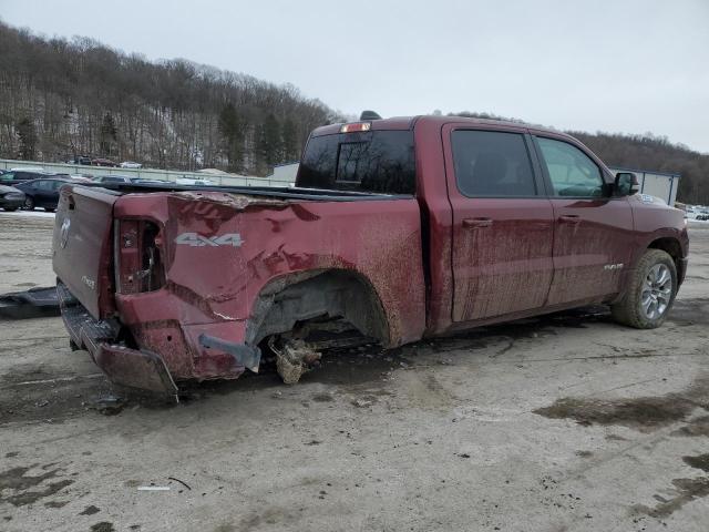 1C6SRFFT4KN749562 - 2019 RAM 1500 BIG HORN/LONE STAR RED photo 3