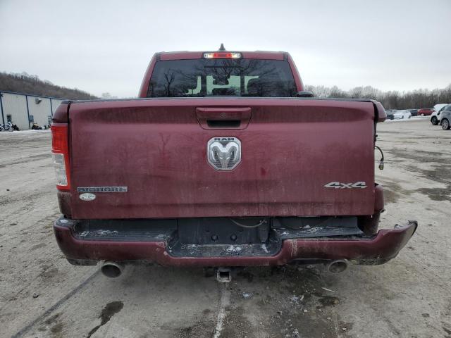 1C6SRFFT4KN749562 - 2019 RAM 1500 BIG HORN/LONE STAR RED photo 6